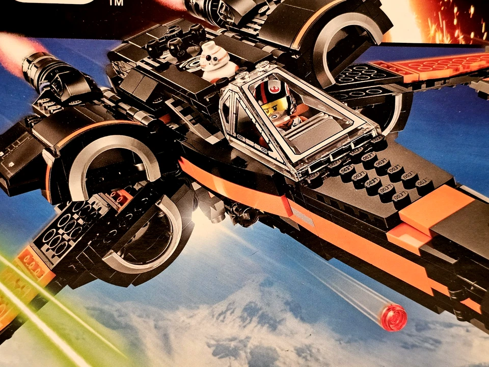 POE'S X-WING FIGHTERS Star Wars набор LEGO #75102 НОВЫЙ запечатанный СНЯТ С ПРОИЗВОДСТВА нераспечатанный - Изображение 2 из 4