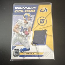 2021 Panini Donruss Elite Cooper Kupp #PC5 Rams Primary Colors Memorabilia