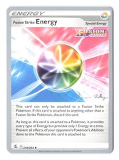 Pokemon Fusion Strike Energy (Vance Kelley) World Championship Decks 244/264 NM