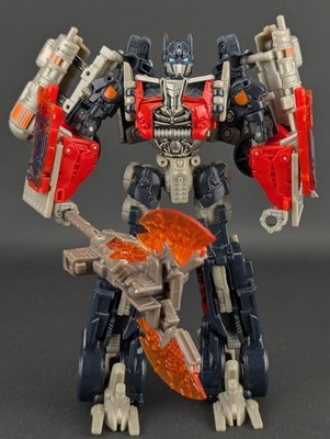 Transformers Dark of the Moon Fireburst Optimus Prime complete DOTM 2011 Voyager