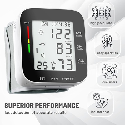 #ad Automatic Wrist Blood Pressure Monitor – Fast Accurate amp; Easy to Use at Home $21.94