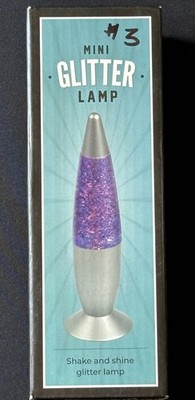 The Original FUN Workshop ~MINI GLITTER LAMP~ Shake and Shine lamp 18cm x 5.5cm