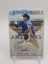 Dustin Harris 2024 Boys Of Summer America's Best Autograph Texas Rangers /49