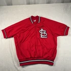 VTG St. Louis Cardinals MLB Signed Jersey Todd Worrell Pregame BP Authentic NOS