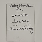 ACEO Original Landscape Watercolor, Signed  2026 — photo 2