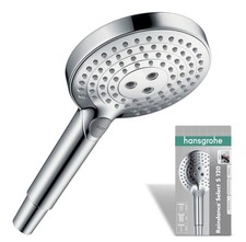 hansgrohe Raindance Select S - shower head, hand shower round(⌀ 120 mm) 3 sprays