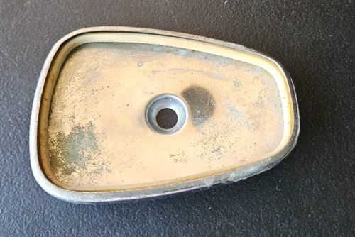 MERCEDES BENZ 1950'S SIDE VIEW MIRROR HOUSING. INCLUDES LINER