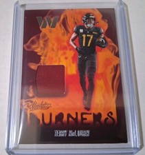 2024 Absolute Football Terry McLaurin Absolute Burners AB-TMN Patch Relic