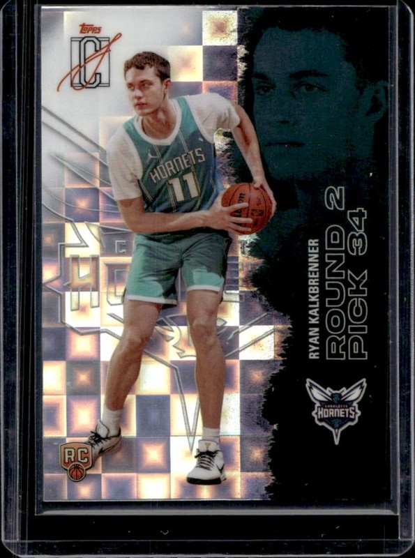 2025-26 Topps Class Ryan Kalkbrenner Chrome Rookie Pandora Refractor #127