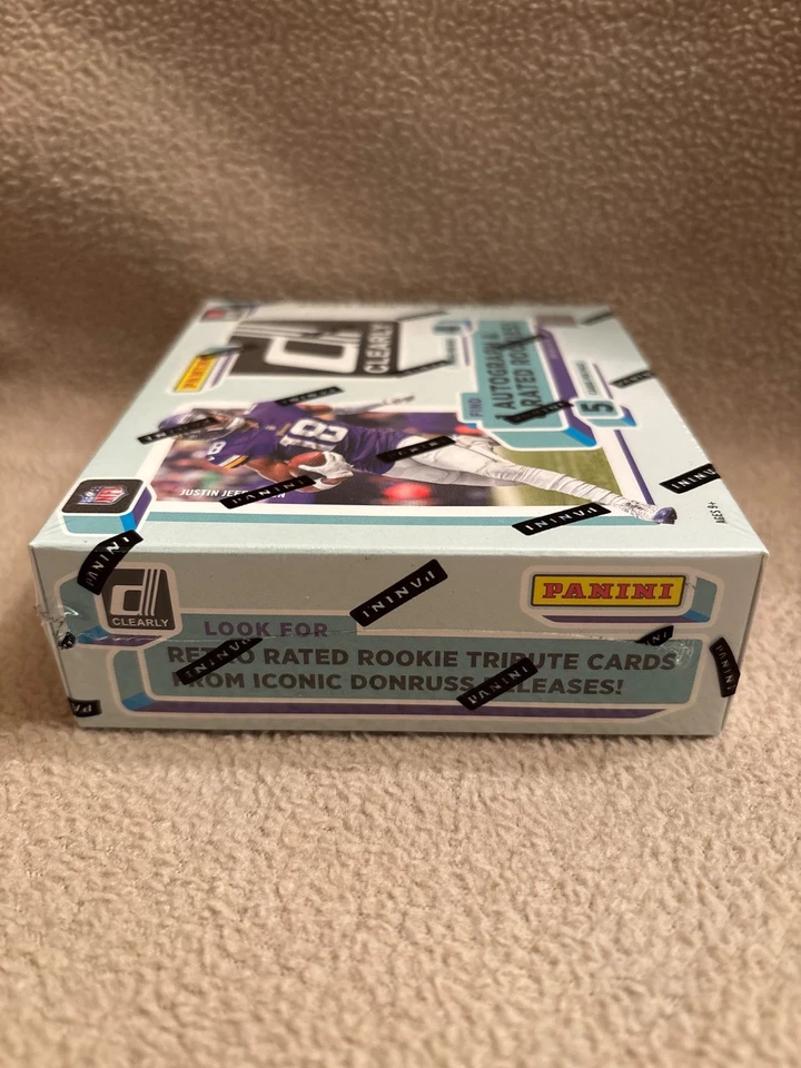 2022 Panini Clearly Donruss NFL Football Hobby Box - Factory Sealed - Image 3 of 4