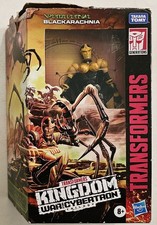 TRANSFORMERS KINGDOM WAR FOR CYBERTRON TRILOGY DELUXE CLASS BLACKARACHNIA