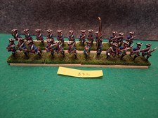 24 Prussian Infantry Musket Miniatures 18mm Seven Years War PAINTED Lot 392