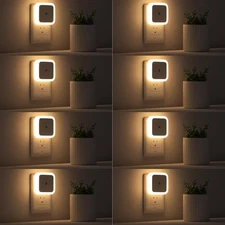 Sujeet Night Light, Night Lights Plug into Wall 8-Pack, Nightlight