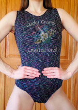 Gymnastics Leotard Adult Small AS Competition Dance Aerialist Costume