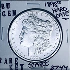 1898 S BU GEM MORGAN SILVER DOLLAR UNC MS+++ U.S. MINT RARE KEY COIN 8744