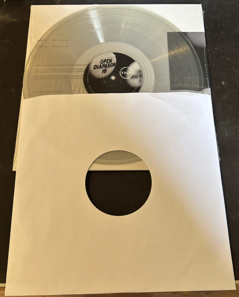 Joe McAlinden: Edit (Vinyl LP, ) 12" Clear Vinyl Album in Shrink Wrap NM 2020 - Image 3 of 3