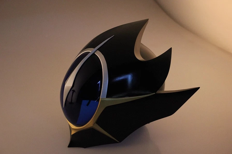 CODE GEASS Lelouch of the Rebellion Casco Máscara Facial Completa Juegos con disfraces utilería Halloween Foto 2 de 4