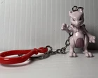 Vintage Nintendo Pokémon Mewtwo Keychain Figure Toy 1999 NO BALL