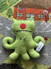 2005 Vintage Ugly Doll Plush "Target" Green One Eye Monster 6.5"