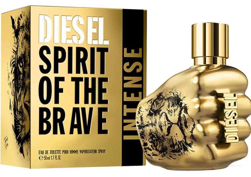 DIESEL SPIRIT OF THE BRAVE INTENSE 50ML EAU DE PARFUM SPRAY NEW & SEALED