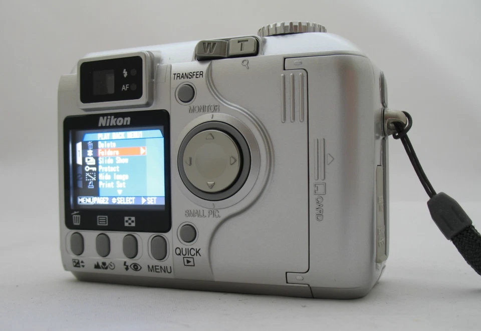 Vintage Nikon CoolPix 4300 Compact Digital Camera 4MP CCD, Working +1GB Card - Image 2 of 4