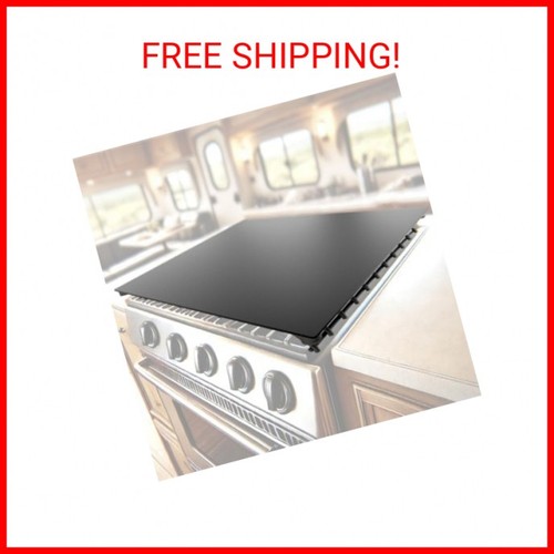 Aluminum RV Stove Top Cover - 19.6" x 17" Non-Slip Gas Burner Board ...