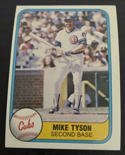 1981 Fleer - Mike Tyson - Chicago Cubs - #315