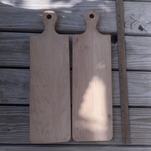 Wood Cutting/charcuterie Boards (2) Wine/cheese Board. 6”x20” - Picture 5 of 5