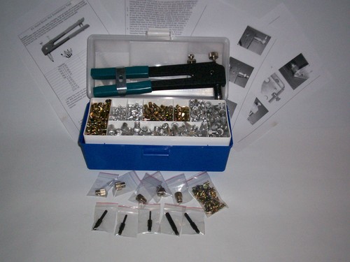 515 PIECE RIVET NUT NUTSERT, BLIND INSERT TOOL KIT M3 TO M10 (SETS M8 STEEL)