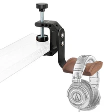CAMVATE Universal Headphone Stand Hanger With Heavy-duty C Clamp Grip Fr Headset