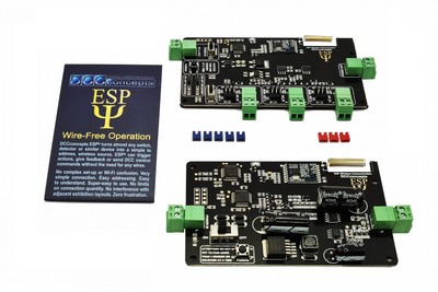 DCC Concepts DCC-ESP.Set ESP Starter Set- 3 Output DCC Transmitter & Wireless Re