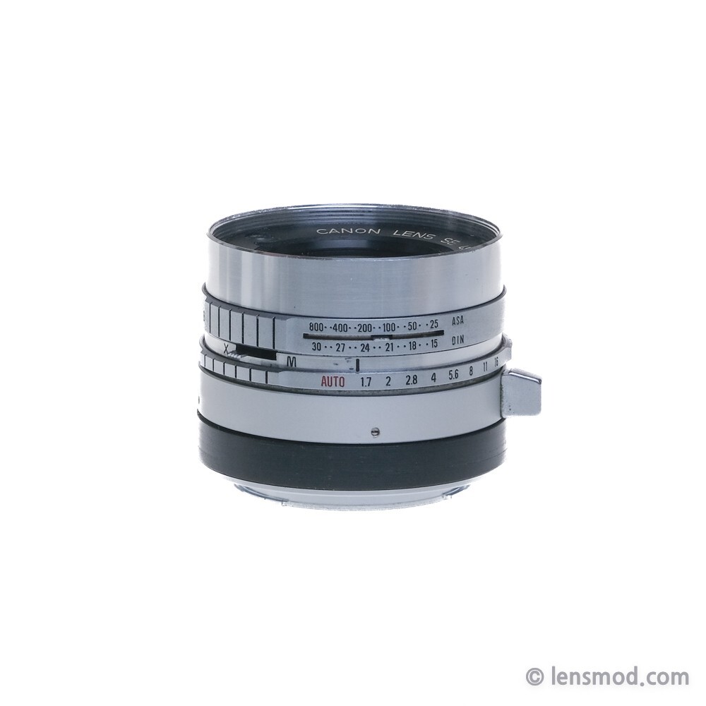 Canon Canonet QL17 45mm F1.7 Modified(Conv'd) Classic Lens
