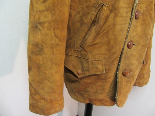 VINTAGE 70's SCHOTT WESTERN RANCHER COWBOY LEATHER JACKET SIZE 46 OR 2/3 XL - Picture 5 of 24