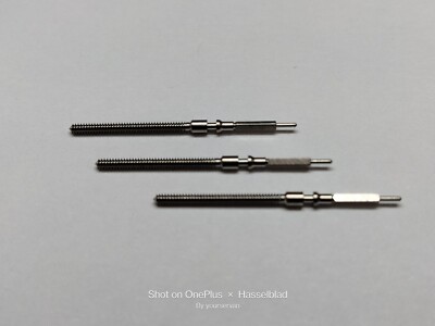 LOT OF 3 GENUINE ROLEX STEMS CAL. 3035 PART 201 -BRAND NEW  NOS