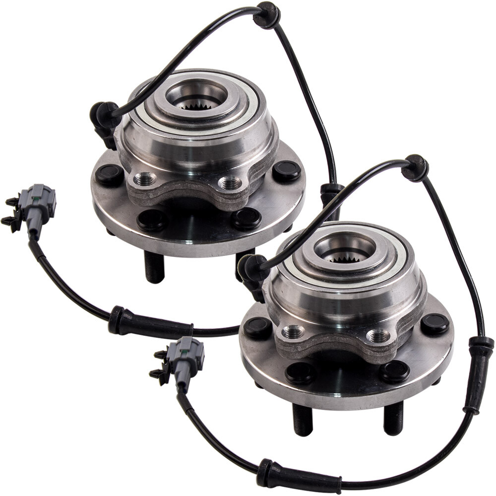 2x Front Wheel Bearing Hubs for Nissan Navara D40 Pathfinder R51 40202ZP90A