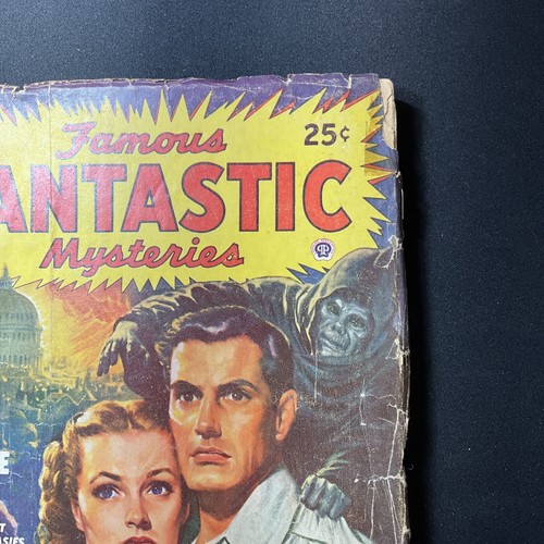 Famous Fantastic Mysteries June 1949 Vol. 10 No. 5 MP Shiel Pulp Sci-Fi Magazine - Picture 3 of 11