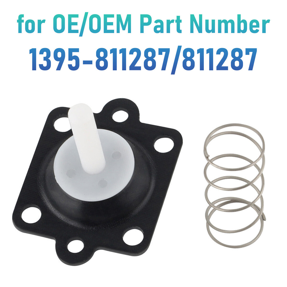 NEW Accelerator Pump Repair Kit FOR 1988 19892004 Mercury 80125HP