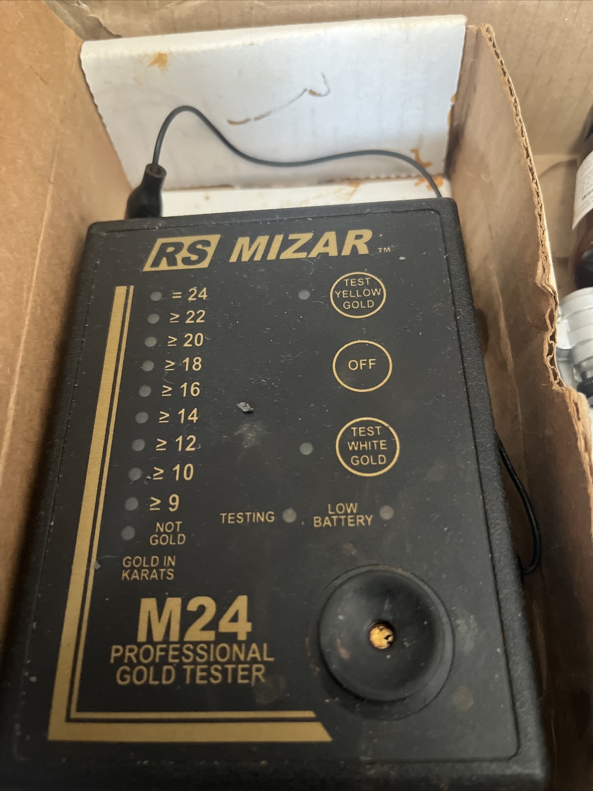 rs mizar m24 gold tester eBay