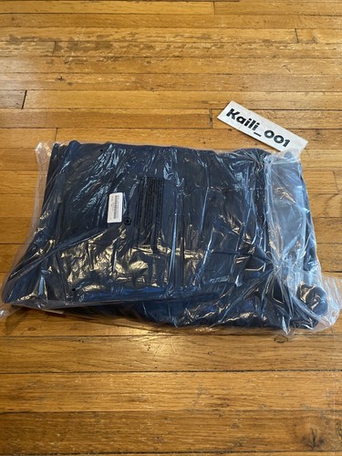 Sudadera con Capucha Supreme Logo Árabe Talla XL Azul Marino FW17 B - Imagen 3 de 4