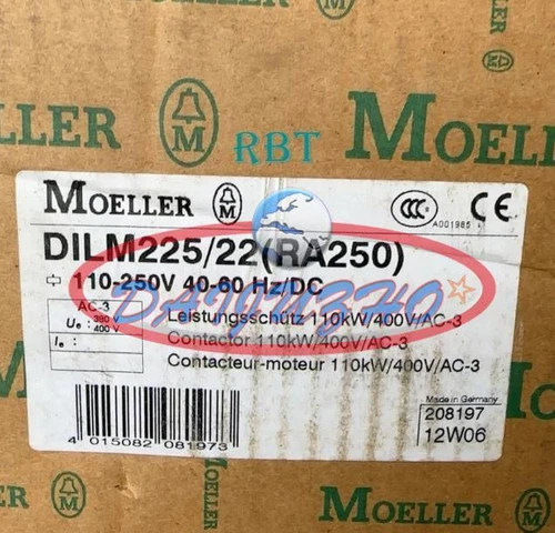 1PCS Eaton Moeller DILM225/22(RA250) 110-250V AC contactor New