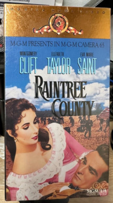 Vintage Sealed New Raintree County (VHS, 2-Tape Set) Part 1 & 2 Free Shipping!