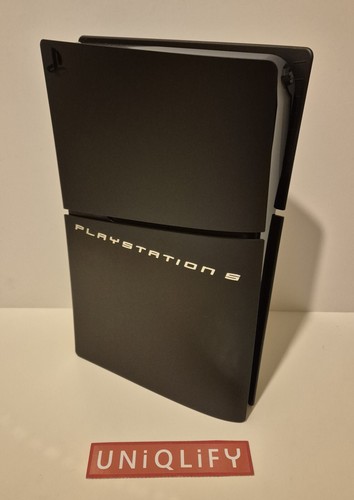 PlayStation 5 PS5 Slim/Pro | Retro PS3 Logo Themed Face Plate Cover | Disc Digi - Picture 5 of 6