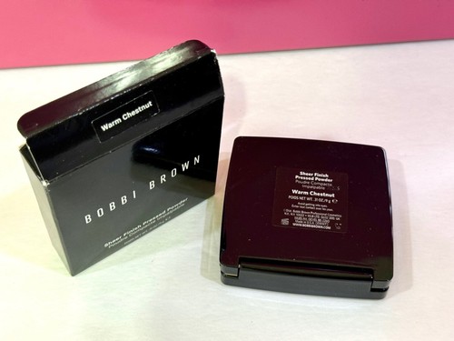 Bobbi Brown Sheer Finish Pressed Powder .31oz. Full Size New Box- Warm Chestnut - Picture 3 of 5