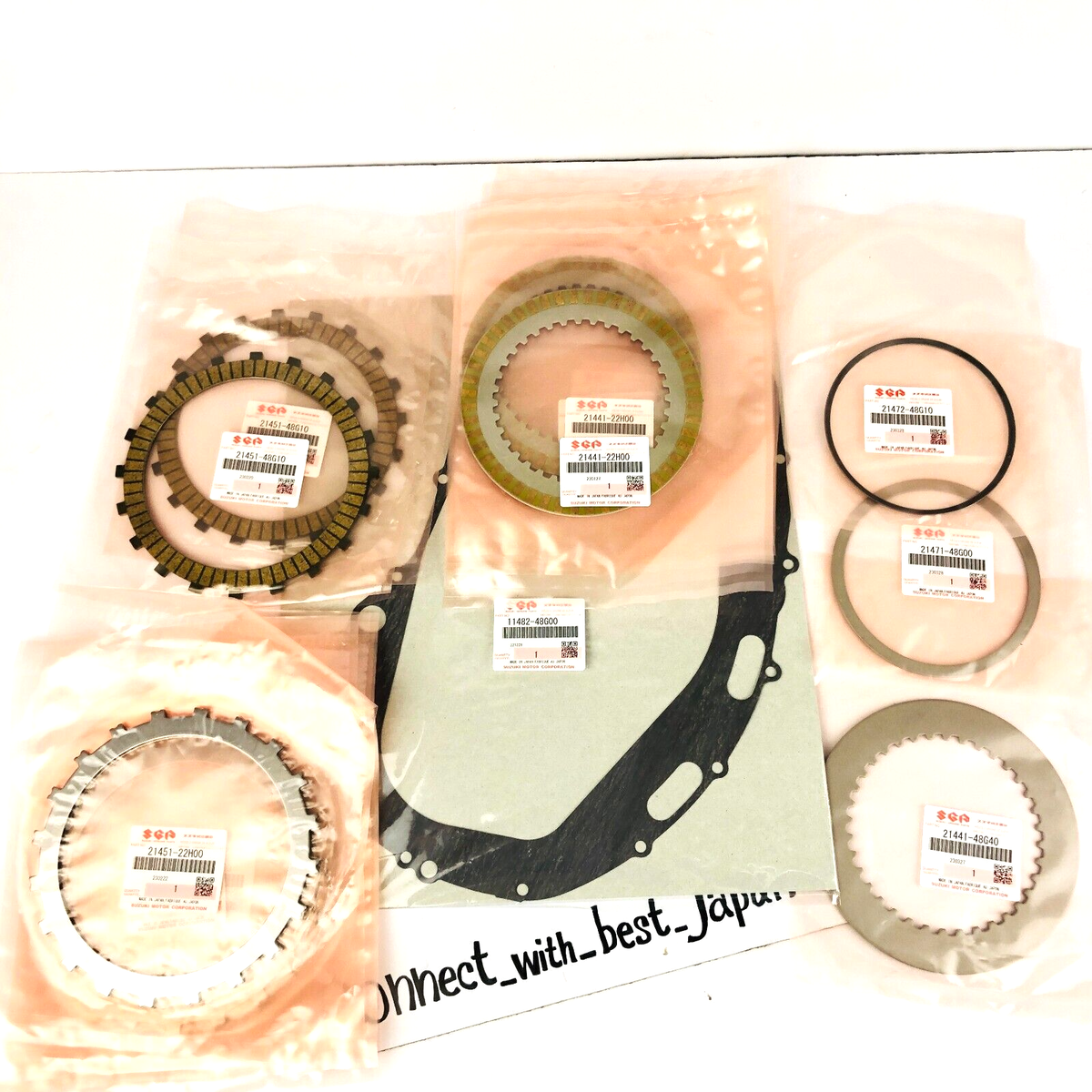 SUZUKI Genuine VZR1800 2010-2021 Clutch Kits plate BOULEVARD SUZUKI Genuine VZR1800 2010-2021 Clutch Kits plate BOULEVARD