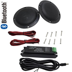 speakers ceiling bluetooth wireless bathroom inch box kitchen