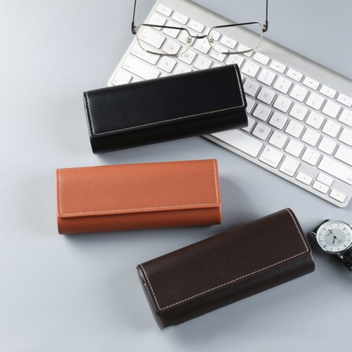 Pochette Souple Lunettes Lot De 4 Étuis à Lunettes Souples En Cuir PU - Pochette Protection Anti-rayures, 4 Couleurs Assorties étuis Lunettes Souples