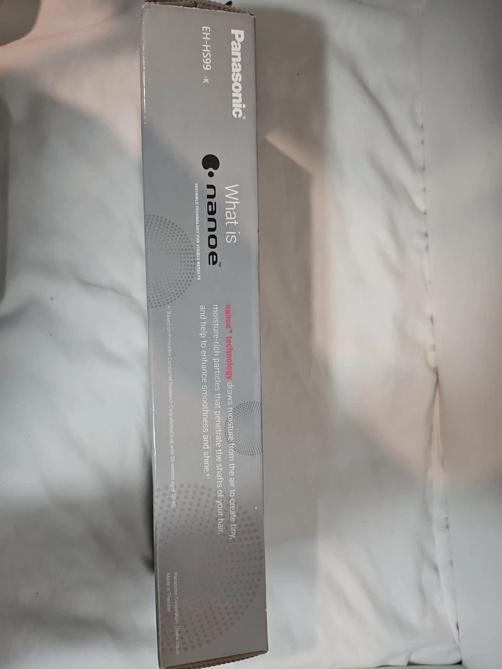 Plancha de pelo Panasonic Nanoe EH-HS99-K, plancha NUEVA CAJA ABIERTA  Foto 3 de 4