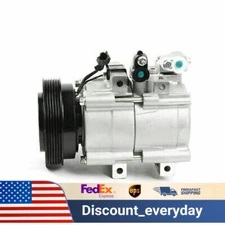 A/C Compressor & AC Clutch Assembly Fit For Hyundai Santa Fe 3.5L 2003 2004-2006