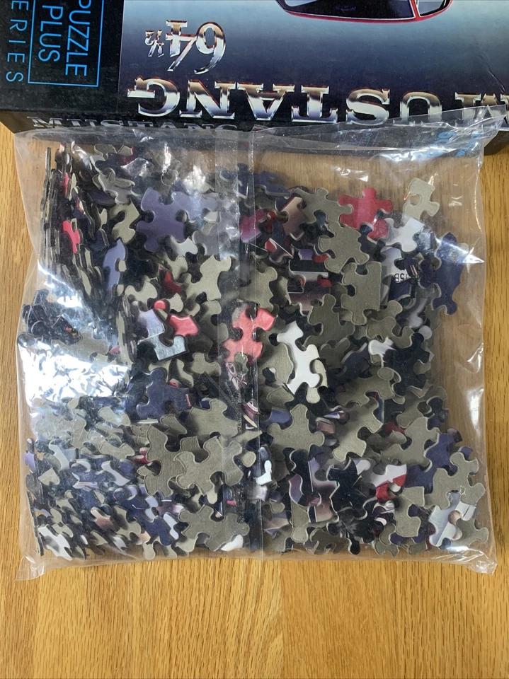 Vtg Puzzle Ford Mustang 1964 1/2 1994 Reflections Puzzle Plus Series 500 Pieces - Image 2 of 4