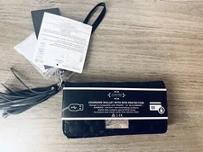 Nanette Charging Wallet with RFID Protection New